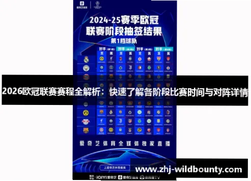 对于足球爱好者而言，掌握欧冠联赛赛程是享受顶级赛事的关键